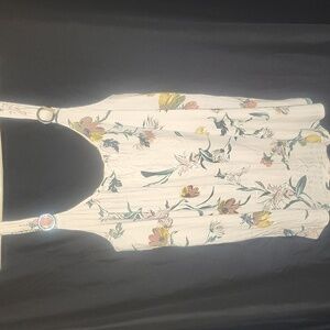 Worn Twice Pink Floral Tank Top